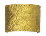 Bodrum Linens Embossed Gold Napkin Rings