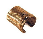 pewter bamboo napkin ring